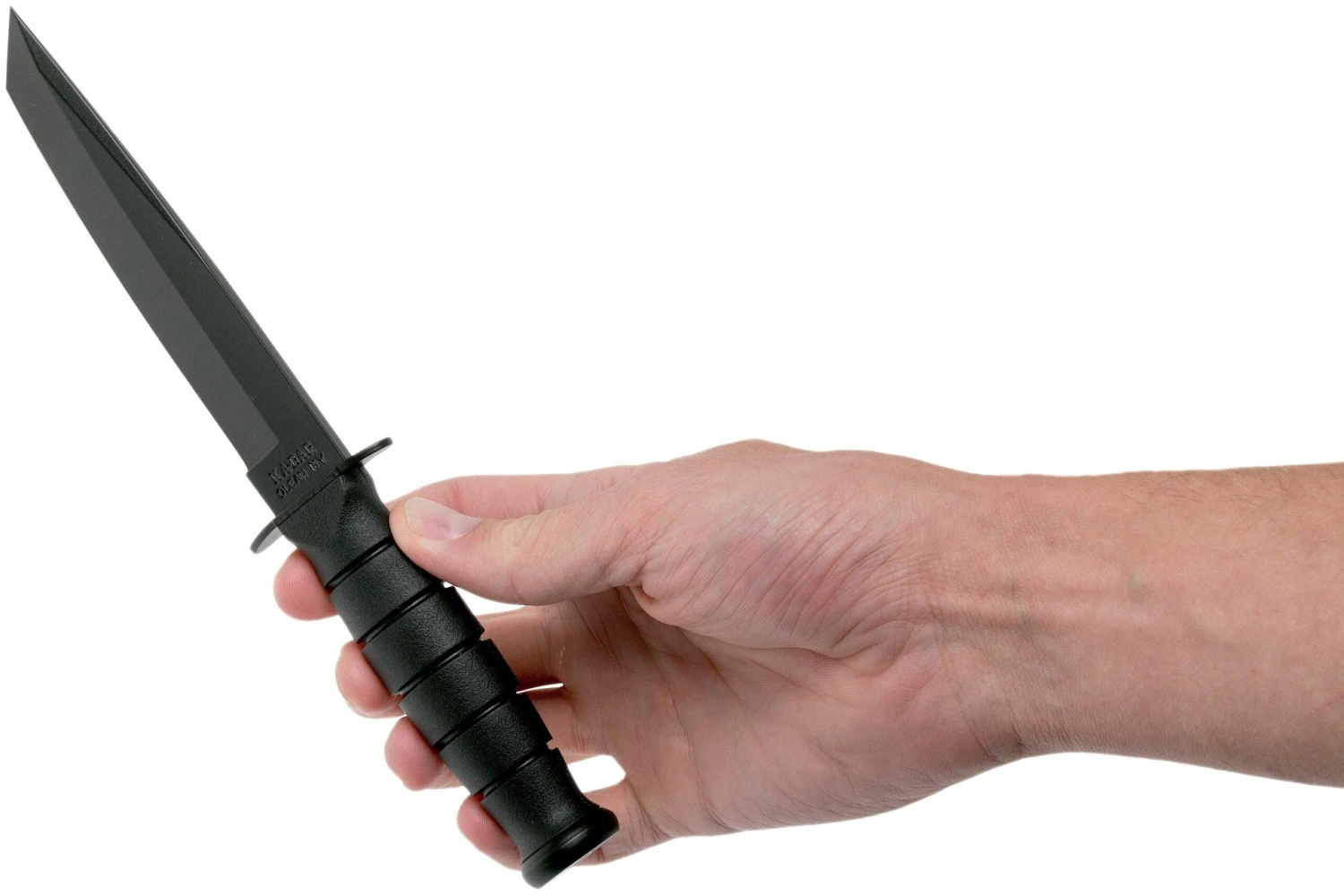 KA-BAR Short Tanto 1254, Cuchillo Fijo, Funda De Cuero 6 KA-BAR Short Tanto 1254, Cuchillo Fijo, Funda De Cuero - Imagen 6