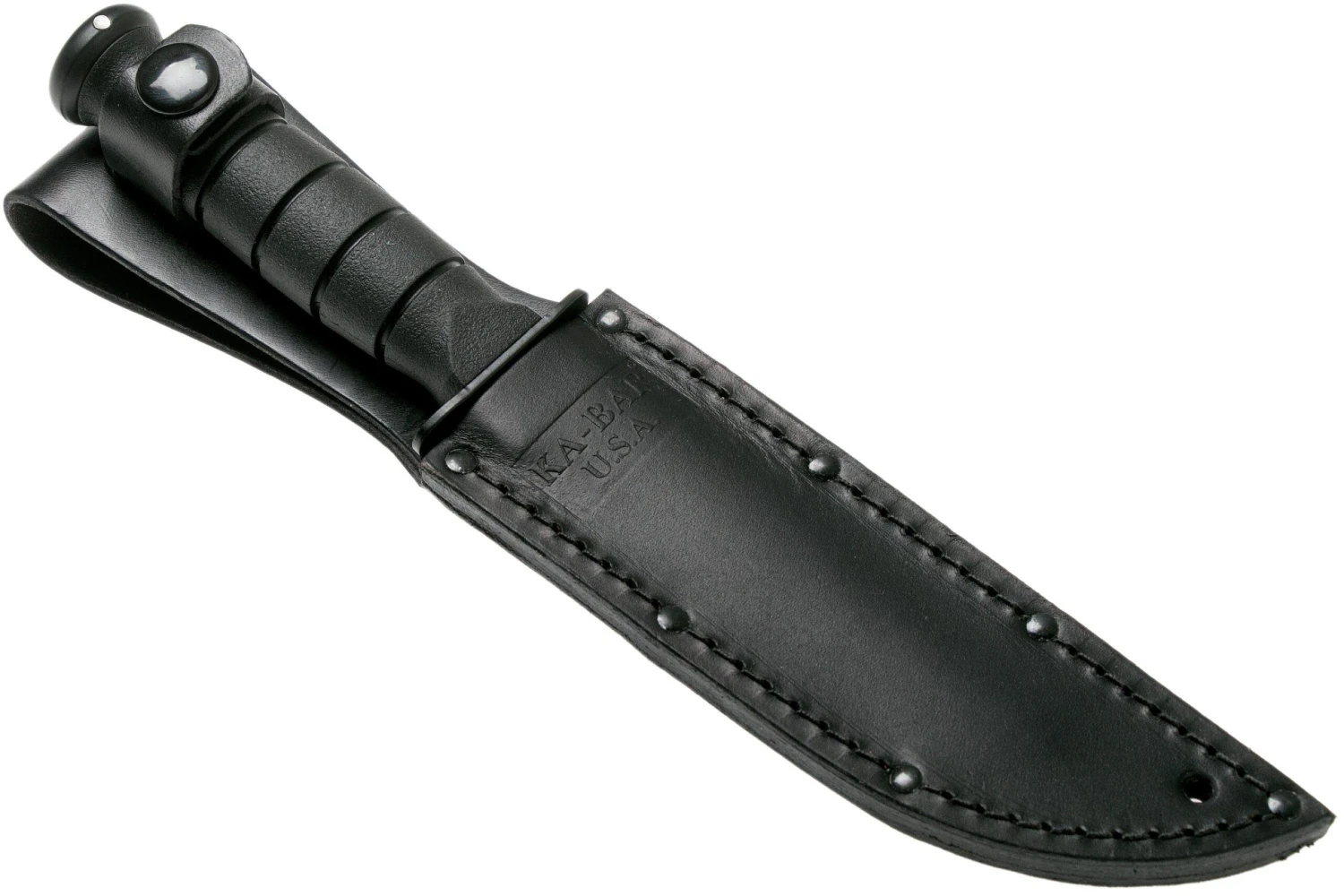 KA-BAR Short Tanto 1254, Cuchillo Fijo, Funda De Cuero 7 KA-BAR Short Tanto 1254, Cuchillo Fijo, Funda De Cuero - Imagen 7