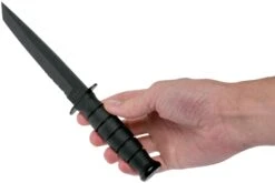 KA-BAR Short Tanto 1255 Parcialmente Dentado, Funda De Cuero 13 KA-BAR Short Tanto 1255 Parcialmente Dentado, Funda De Cuero -Tienda De Cuchillos KA1255 06 ka bar