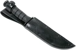 KA-BAR Short Tanto 1255 Parcialmente Dentado, Funda De Cuero 14 KA-BAR Short Tanto 1255 Parcialmente Dentado, Funda De Cuero -Tienda De Cuchillos KA1255 07 ka bar
