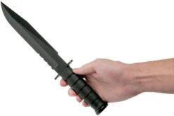 KA-BAR Fighter 1271 Cuchillo Fijo, Parcialmente Dentado, Funda De Kydex 11 KA-BAR Fighter 1271 Cuchillo Fijo, Parcialmente Dentado, Funda De Kydex -Tienda De Cuchillos KA1271 06 ka bar