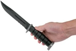 KA-BAR D2 Extreme Fighting Knife 1282, Serrated Blade, Kraton Handle, Funda De Plástico 13 KA-BAR D2 Extreme Fighting Knife 1282, Serrated Blade, Kraton Handle, Funda De Plástico -Tienda De Cuchillos KA1282 06 ka bar