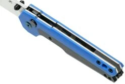 Kansept EDC Tac K2009A6 Blackwashed CPM-S35VN, Blue G10 Navaja, Diseño Mikkel Willumsen 13 Kansept EDC Tac K2009A6 Blackwashed CPM-S35VN, Blue G10 Navaja, Diseño Mikkel Willumsen -Tienda De Cuchillos KSK2009A6 07 kansept