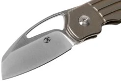 Kansept Goblin K2016A5 Titanium Grooves Navaja, Diseño Marshall Noble -Tienda De Cuchillos KSK2016A5 03 kansept