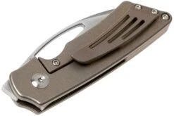 Kansept Goblin K2016A5 Titanium Grooves Navaja, Diseño Marshall Noble -Tienda De Cuchillos KSK2016A5 04 kansept