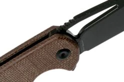 Kansept Kryo T1001B1 Black D2, Brown Micarta Navaja, Kim Ning Design 13 Kansept Kryo T1001B1 Black D2, Brown Micarta Navaja, Kim Ning Design -Tienda De Cuchillos KST1001B1 06 kansept knives