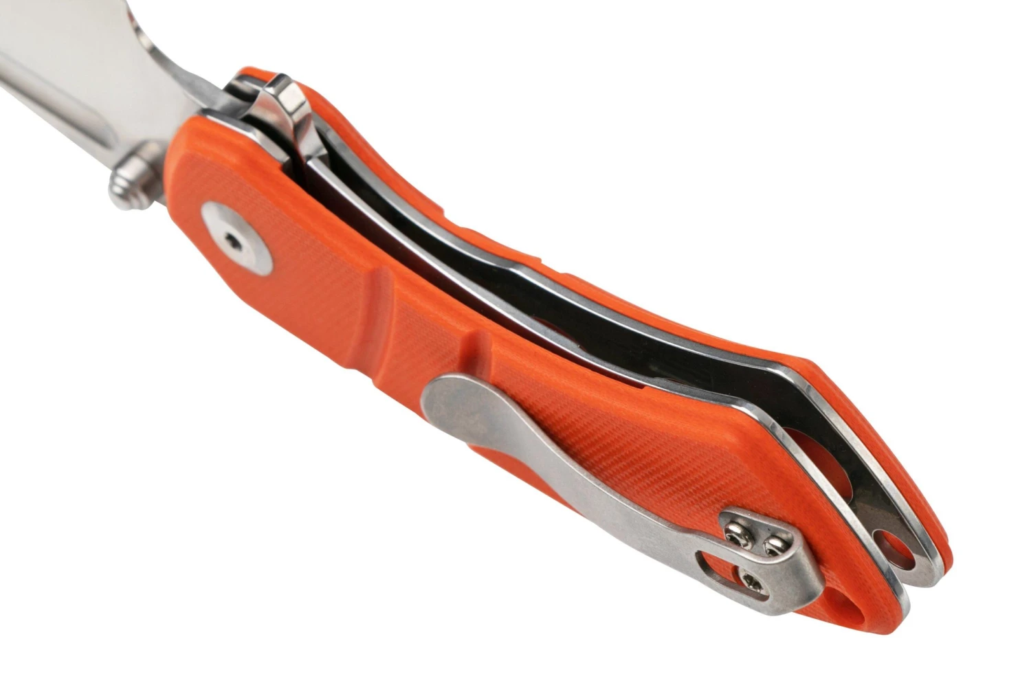 Kansept Korvid M T2030A6 Stonewashed, Orange G10 Navaja, Diseño Justin Koch 5 Kansept Korvid M T2030A6 Stonewashed, Orange G10 Navaja, Diseño Justin Koch - Imagen 5