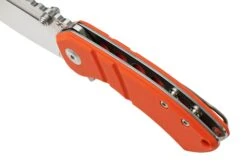 Kansept Korvid M T2030A6 Stonewashed, Orange G10 Navaja, Diseño Justin Koch 13 Kansept Korvid M T2030A6 Stonewashed, Orange G10 Navaja, Diseño Justin Koch -Tienda De Cuchillos KST2030A6 07 kansept