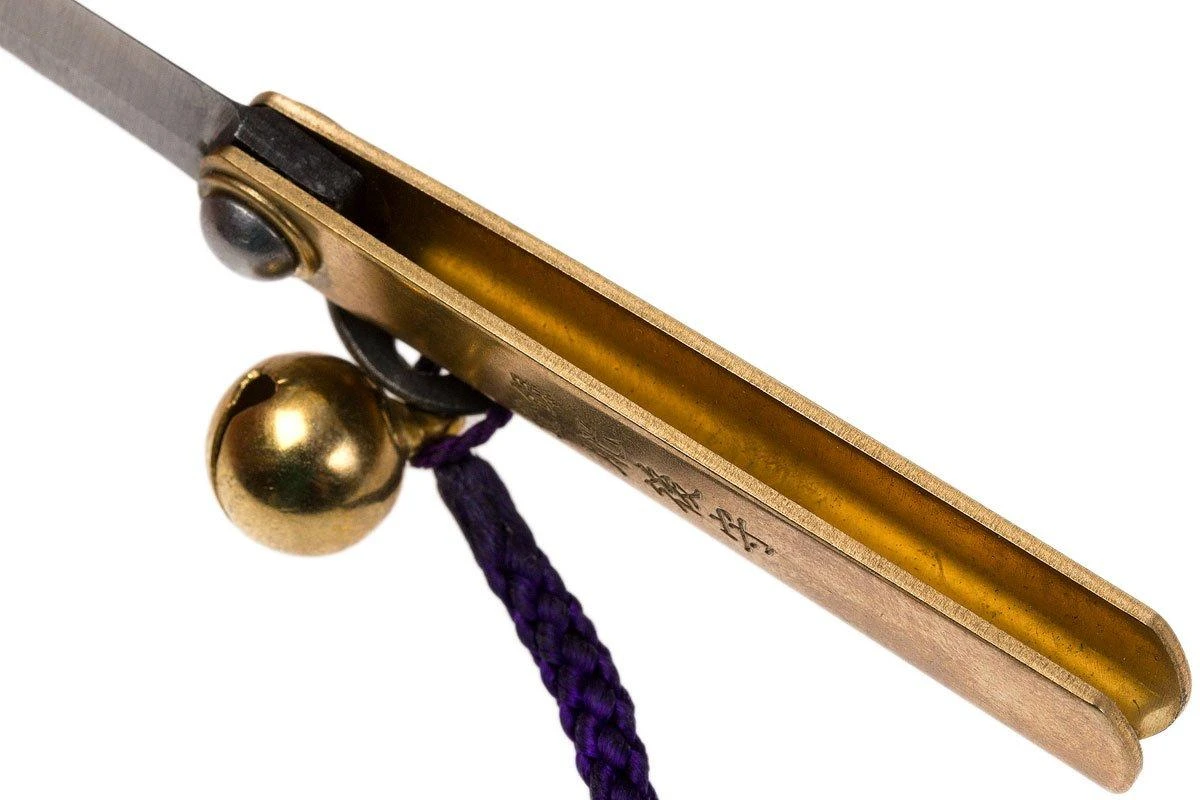 Higonokami Navaja 3,8 Cm HIGO02, SK-acero Al Carbono Con Acollador 5 Higonokami Navaja 3,8 Cm HIGO02, SK-acero Al Carbono Con Acollador - Imagen 5