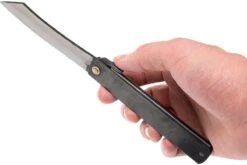 Higonokami Navaja 9,2 Cm HIGO05BL, Acero Al Carbono, Negro -Tienda De Cuchillos KT HIGO05BL 07 higonokami kt higo05bl 07