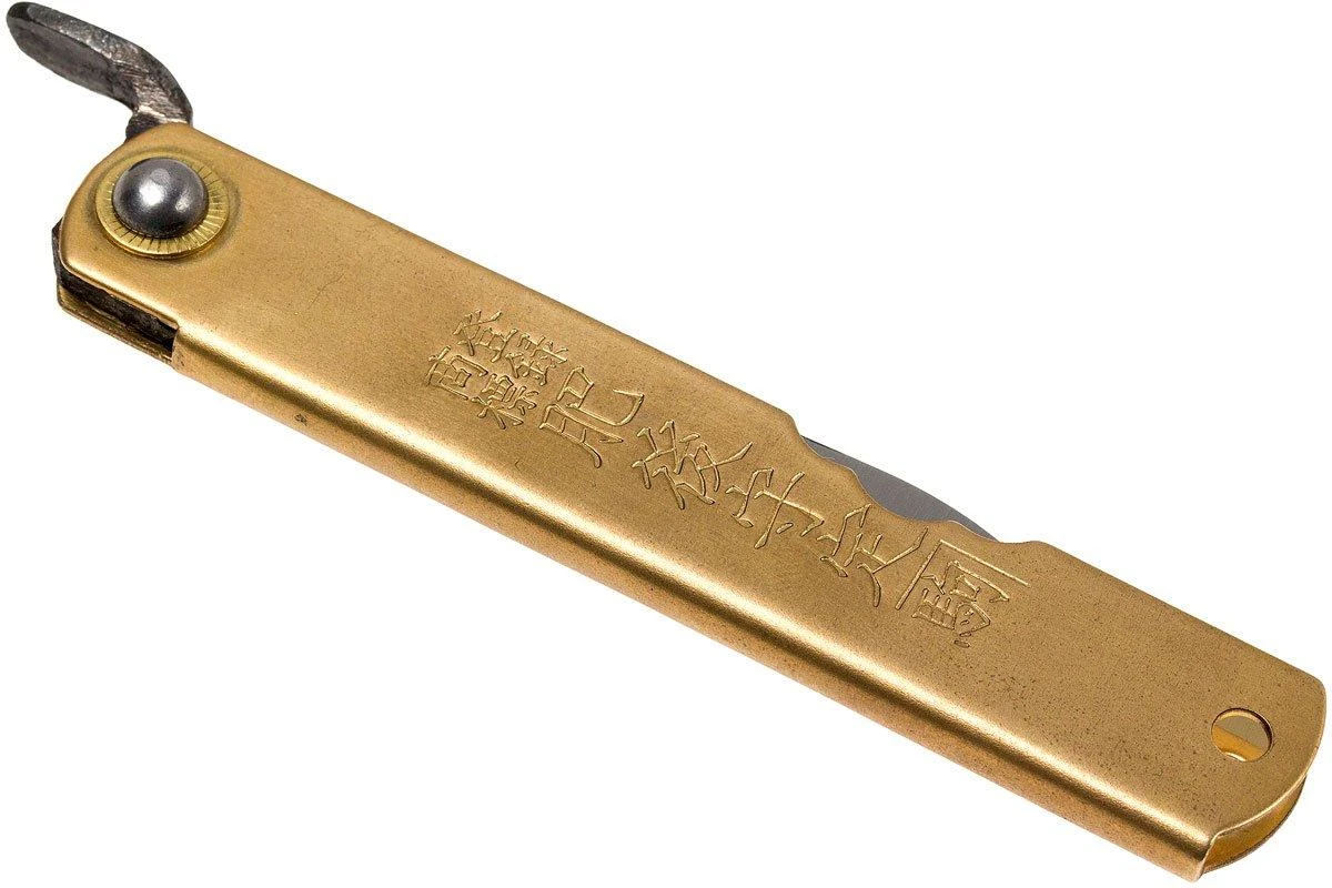 Higonokami Navaja 7,7 Cm HIGO12BR, White Paper Steel 4 Higonokami Navaja 7,7 Cm HIGO12BR, White Paper Steel - Imagen 4