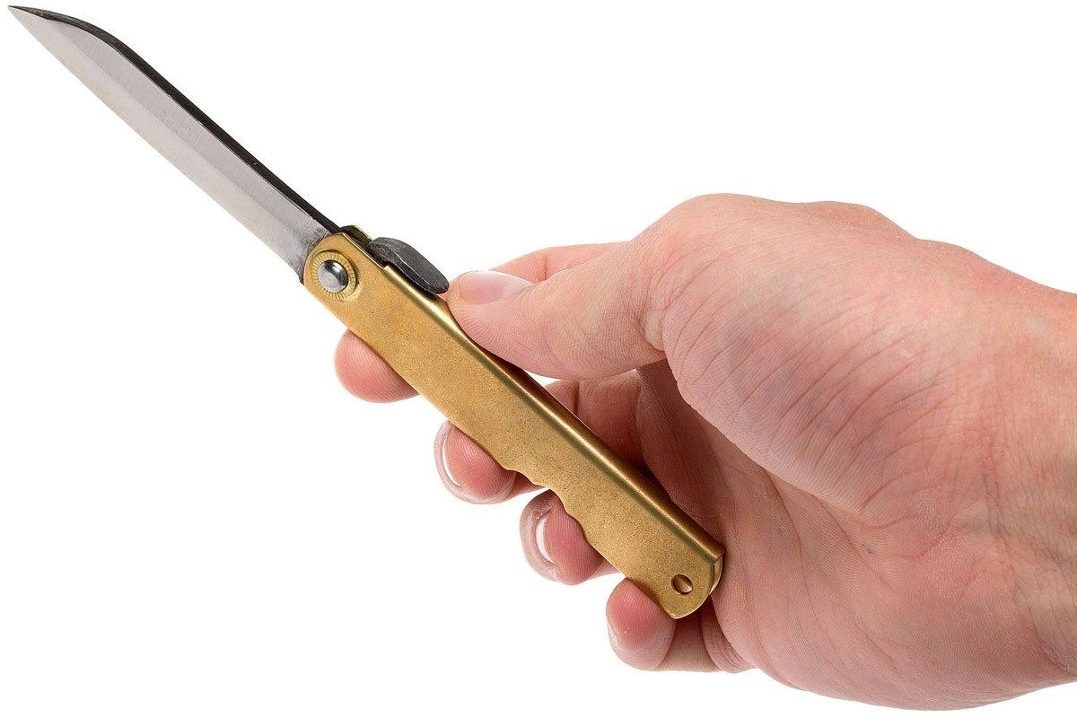 Higonokami Navaja 7,7 Cm HIGO12BR, White Paper Steel 7 Higonokami Navaja 7,7 Cm HIGO12BR, White Paper Steel - Imagen 7