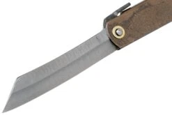 Higonokami Navaja 7,3 Cm HIGOC2, Blue Paper Steel, Brown Black Glitter 10 Higonokami Navaja 7,3 Cm HIGOC2, Blue Paper Steel, Brown Black Glitter -Tienda De Cuchillos KT HIGOC2 03 higonokami