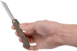 Higonokami Navaja 7,3 Cm HIGOC2, Blue Paper Steel, Brown Black Glitter 14 Higonokami Navaja 7,3 Cm HIGOC2, Blue Paper Steel, Brown Black Glitter -Tienda De Cuchillos KT HIGOC2 07 higonokami