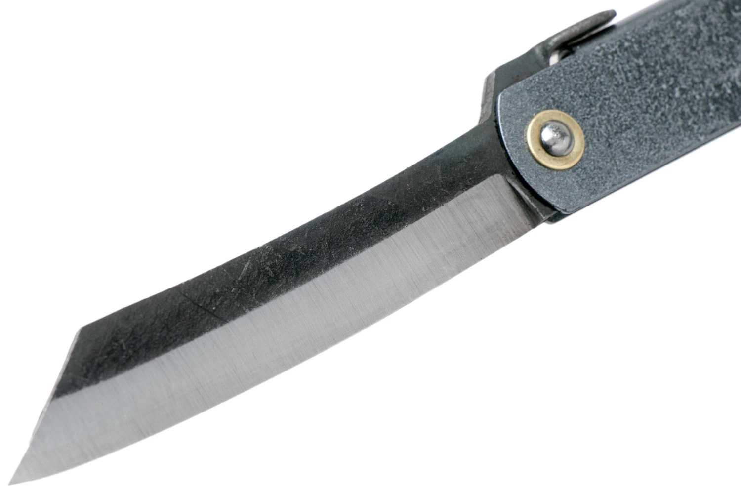 Higonokami Navaja 7,3 Cm HIGOC3B, Blue Paper Steel, Grey Black Glitter 3 Higonokami Navaja 7,3 Cm HIGOC3B, Blue Paper Steel, Grey Black Glitter - Imagen 3