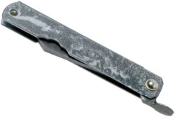 Higonokami Navaja 7,3 Cm HIGOC3B, Blue Paper Steel, Grey Black Glitter 11 Higonokami Navaja 7,3 Cm HIGOC3B, Blue Paper Steel, Grey Black Glitter -Tienda De Cuchillos KT HIGOC3B 04 higonokami