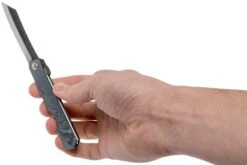 Higonokami Navaja 7,3 Cm HIGOC3B, Blue Paper Steel, Grey Black Glitter 14 Higonokami Navaja 7,3 Cm HIGOC3B, Blue Paper Steel, Grey Black Glitter -Tienda De Cuchillos KT HIGOC3B 07 higonokami