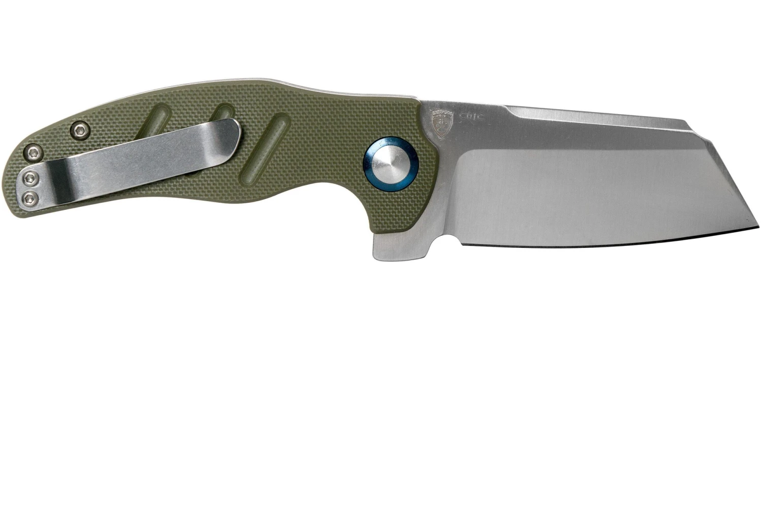 Kizer C01C Mini Sheepdog OD Green V3488C2 Navaja 2 Kizer C01C Mini Sheepdog OD Green V3488C2 Navaja - Imagen 2