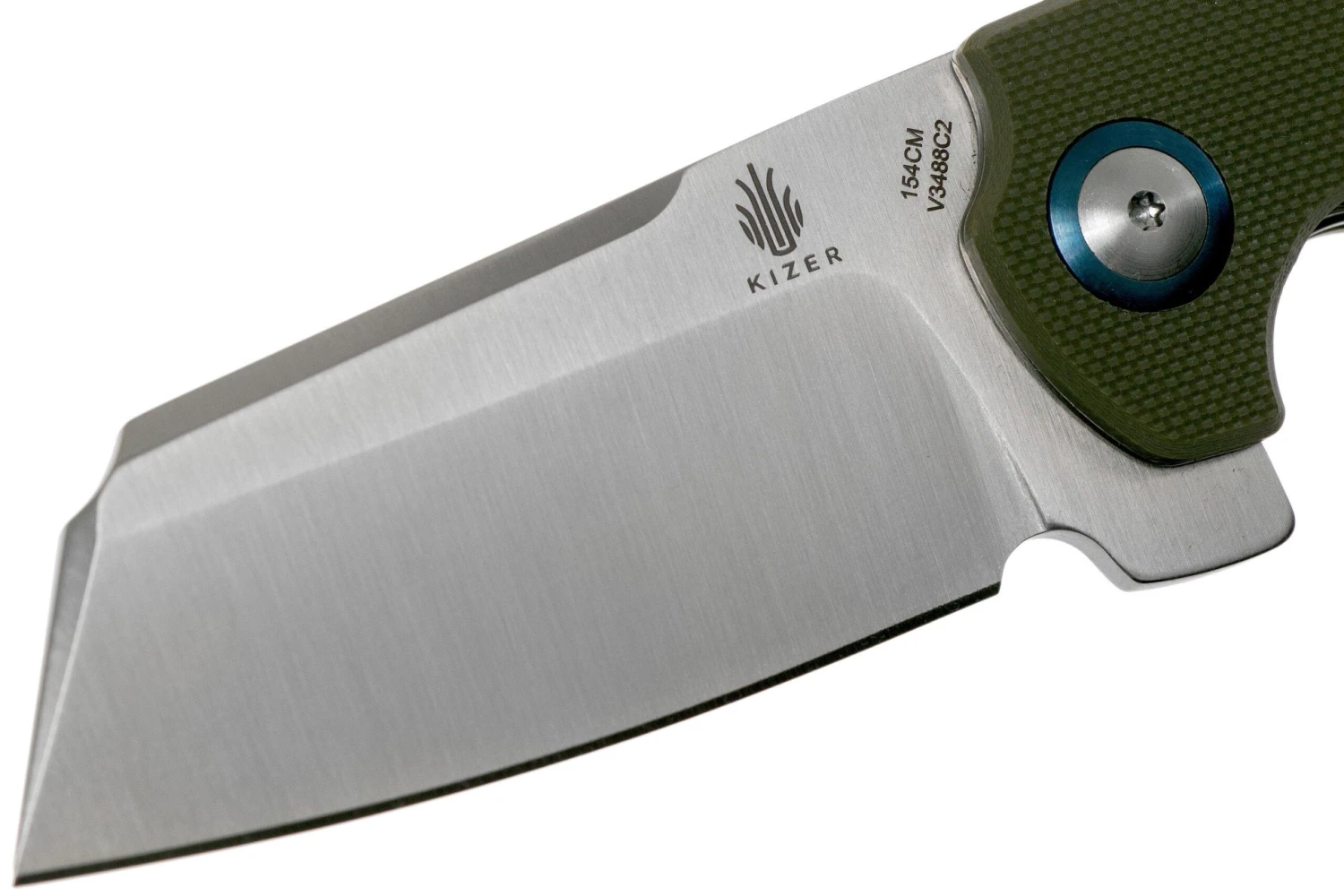Kizer C01C Mini Sheepdog OD Green V3488C2 Navaja 3 Kizer C01C Mini Sheepdog OD Green V3488C2 Navaja - Imagen 3