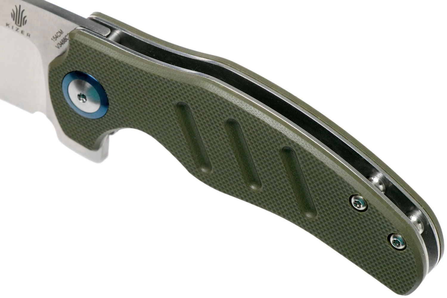 Kizer C01C Mini Sheepdog OD Green V3488C2 Navaja 7 Kizer C01C Mini Sheepdog OD Green V3488C2 Navaja - Imagen 7