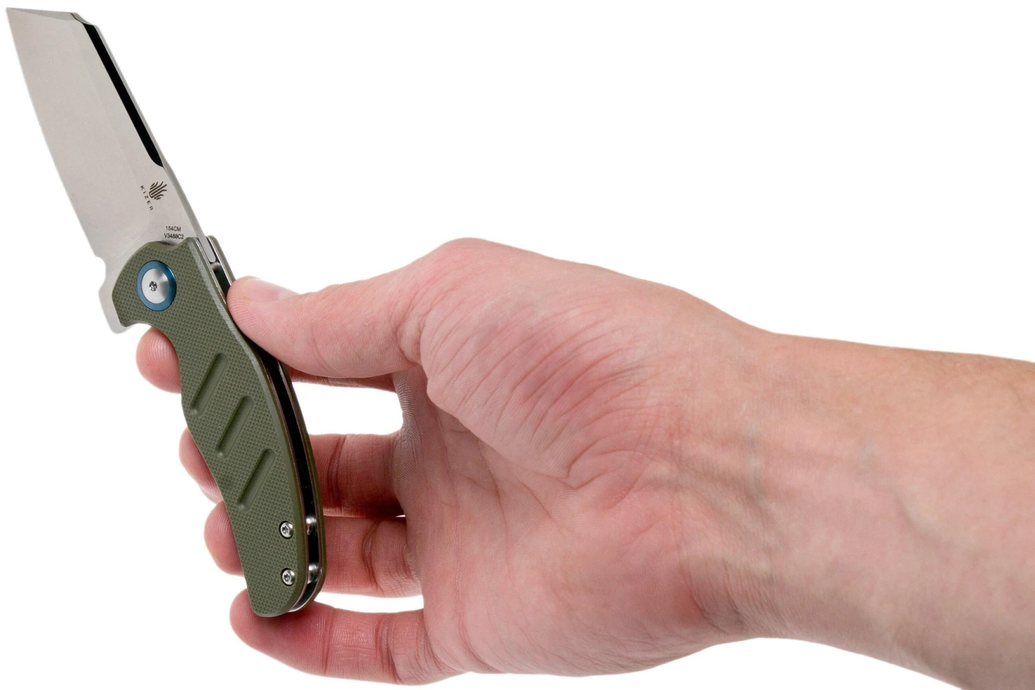 Kizer C01C Mini Sheepdog OD Green V3488C2 Navaja 8 Kizer C01C Mini Sheepdog OD Green V3488C2 Navaja - Imagen 8