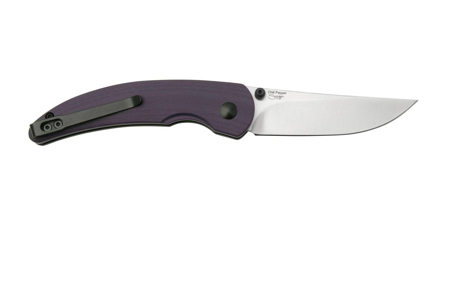 Kizer Vanguard Chili Pepper V3601C2 Purple G10 Navaja, Diseño Swaggs 2 Kizer Vanguard Chili Pepper V3601C2 Purple G10 Navaja, Diseño Swaggs - Imagen 2