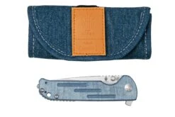 Kizer Vanguard Justice Denim, V4543N3 Navaja, Azo Design -Tienda De Cuchillos KZV4543N3 07 kizer