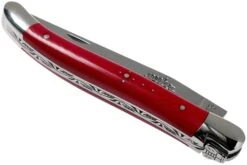 Forge Laguiole 1211INTCROUB 11cm, Rojo Micarta, Navaja Laguiole 11 Forge Laguiole 1211INTCROUB 11cm, Rojo Micarta, Navaja Laguiole -Tienda De Cuchillos LA1211INTCROUB 04 forge de laguiole