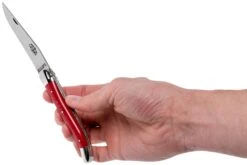 Forge Laguiole 1211INTCROUB 11cm, Rojo Micarta, Navaja Laguiole 15 Forge Laguiole 1211INTCROUB 11cm, Rojo Micarta, Navaja Laguiole -Tienda De Cuchillos LA1211INTCROUB 08 forge de laguiole