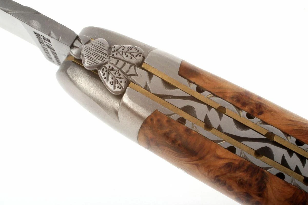 Forge Laguiole 1212FINGEDPG, Madera De Enebro 4 Forge Laguiole 1212FINGEDPG, Madera De Enebro - Imagen 4