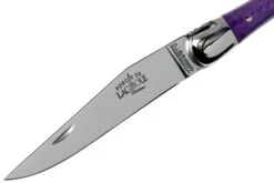 Forge Laguiole 129INTCVIOBRI 9cm, Violet Micarta, Navaja Laguiole 10 Forge Laguiole 129INTCVIOBRI 9cm, Violet Micarta, Navaja Laguiole -Tienda De Cuchillos LA129INTCVIOBRI 03 forge de laguiole