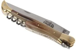 Forge Laguiole 3212B, Punta De Cuerno -Tienda De Cuchillos LA3212B 08 forge de laguiole vouwmes la3212b d6