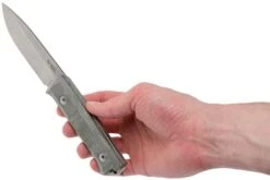 LionSteel B40 Green Canvas Micarta B40-CVG Cuchillo De Bushcraft -Tienda De Cuchillos LI B40 CVG 06 lionsteel