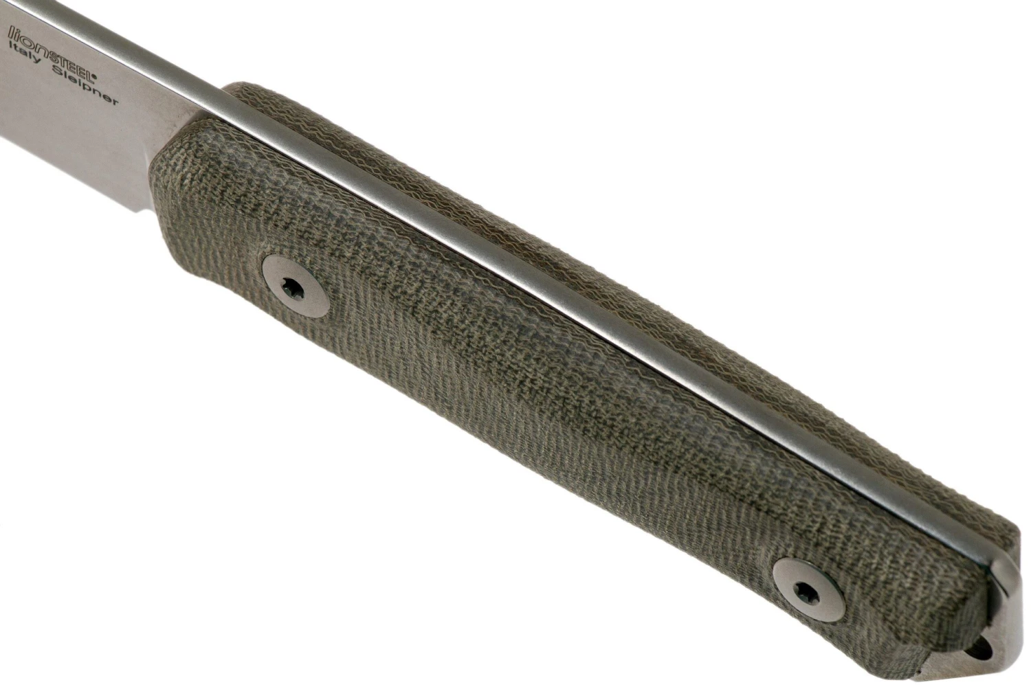 LionSteel B41 Micarta Canvas Green 5 LionSteel B41 Micarta Canvas Green - Imagen 5