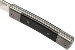 LionSteel BestMan BM1 EB Ebony Navaja Slipjoint -Tienda De Cuchillos LI BM1 EB 07 lionsteel