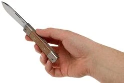 Lionsteel BestMan BM2 CVN Natural Canvas Micarta Navaja Slipjoint -Tienda De Cuchillos LI BM2 CVN 08 lionsteel