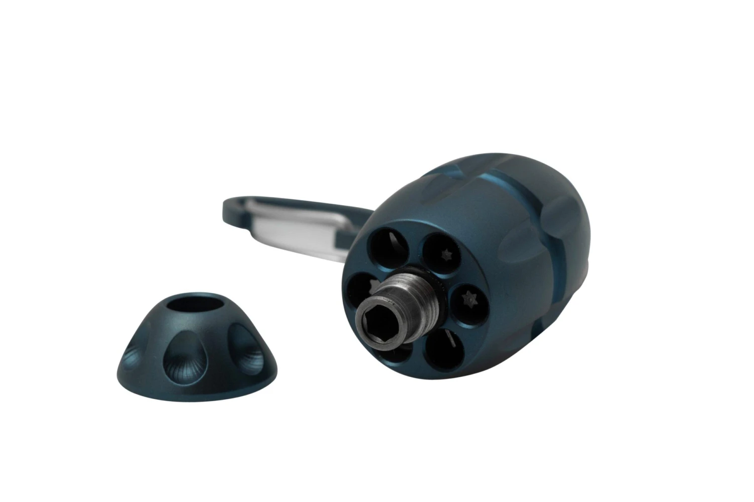 LionSteel Eggie Blue Titanium EG-BL Llavero Con Juego De Tornillos Y Multiherramienta 2 LionSteel Eggie Blue Titanium EG-BL Llavero Con Juego De Tornillos Y Multiherramienta - Imagen 2