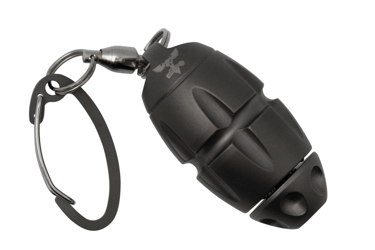 LionSteel Eggie Grey Titanium EG-GY Llavero Con Juego De Tornillos Y Multiherramienta 1 LionSteel Eggie Grey Titanium EG-GY Llavero Con Juego De Tornillos Y Multiherramienta