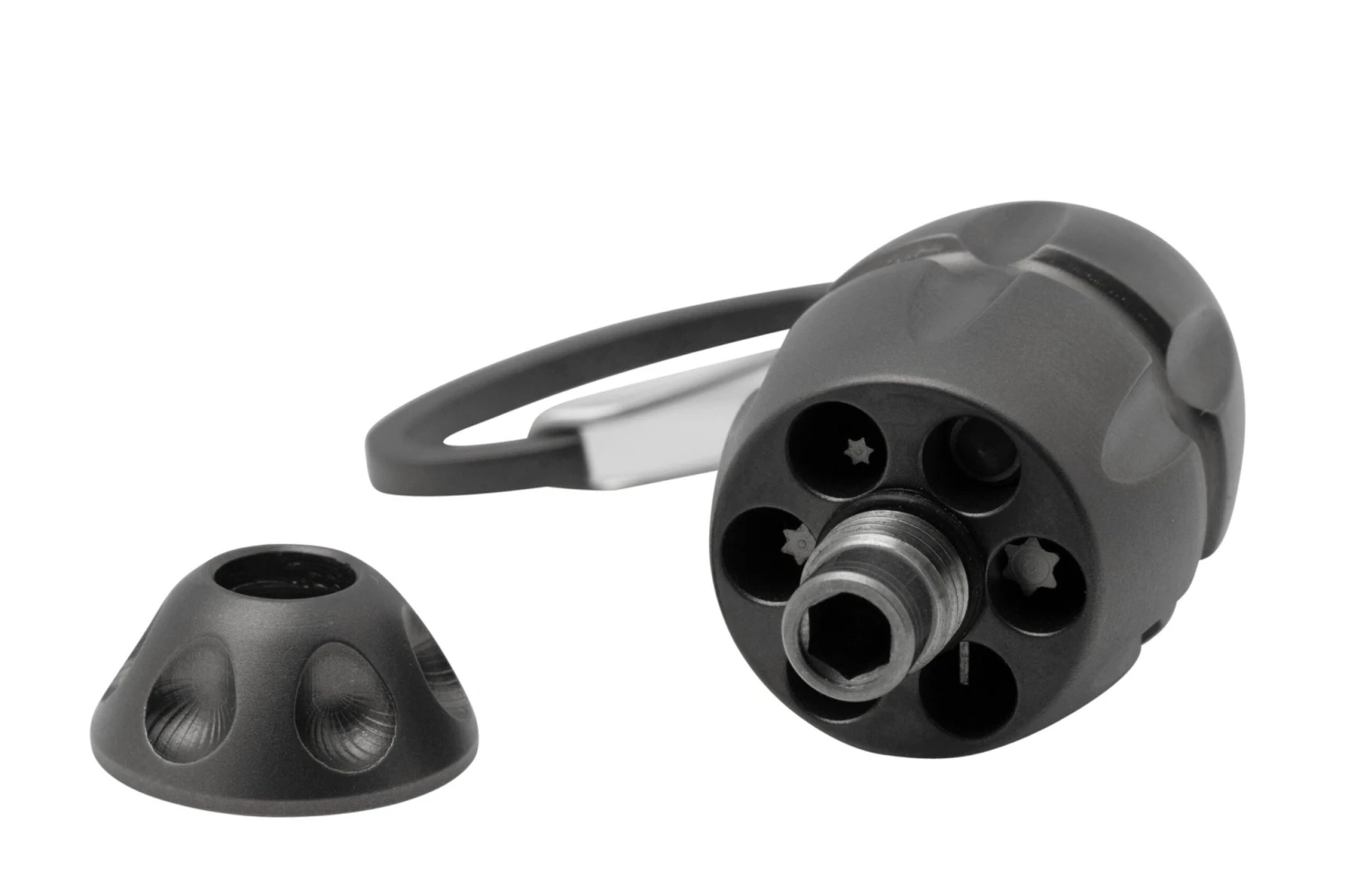 LionSteel Eggie Grey Titanium EG-GY Llavero Con Juego De Tornillos Y Multiherramienta 2 LionSteel Eggie Grey Titanium EG-GY Llavero Con Juego De Tornillos Y Multiherramienta - Imagen 2