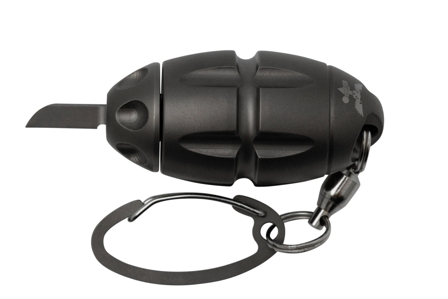 LionSteel Eggie Grey Titanium EG-GY Llavero Con Juego De Tornillos Y Multiherramienta 4 LionSteel Eggie Grey Titanium EG-GY Llavero Con Juego De Tornillos Y Multiherramienta - Imagen 4