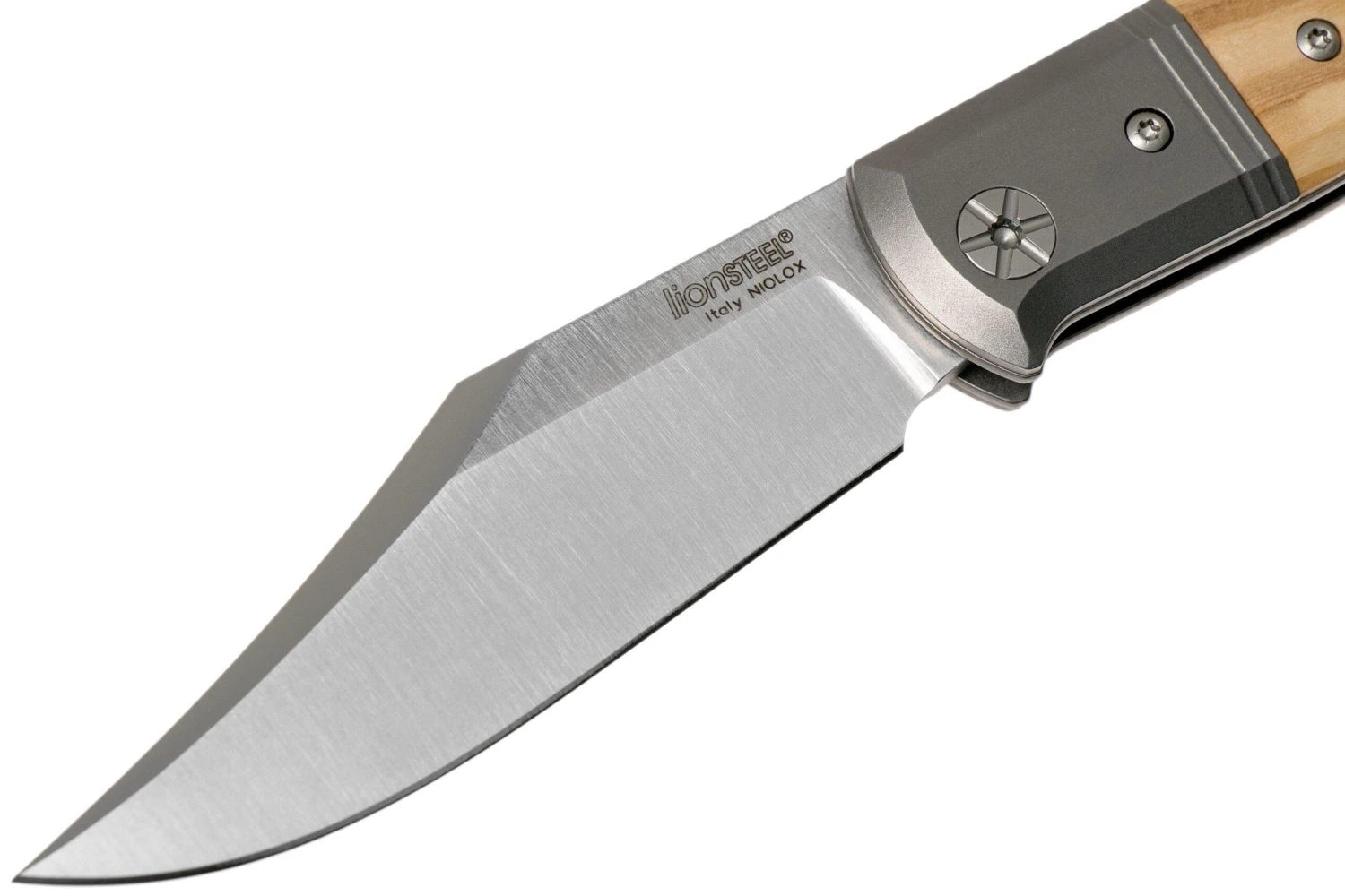 LionSteel Gitano Madera De Olivo GT01 UL Navaja, Gudy De Poppel Design 3 LionSteel Gitano Madera De Olivo GT01 UL Navaja, Gudy De Poppel Design - Imagen 3