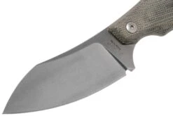 LionSteel H1 Skinner CVG Green Canvas Micarta Cuchillo Fijo, Tommaso Rumici Design 10 LionSteel H1 Skinner CVG Green Canvas Micarta Cuchillo Fijo, Tommaso Rumici Design -Tienda De Cuchillos LI H1 CVG 03 lionsteel