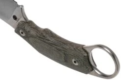 LionSteel H1 Skinner CVG Green Canvas Micarta Cuchillo Fijo, Tommaso Rumici Design 11 LionSteel H1 Skinner CVG Green Canvas Micarta Cuchillo Fijo, Tommaso Rumici Design -Tienda De Cuchillos LI H1 CVG 04 lionsteel