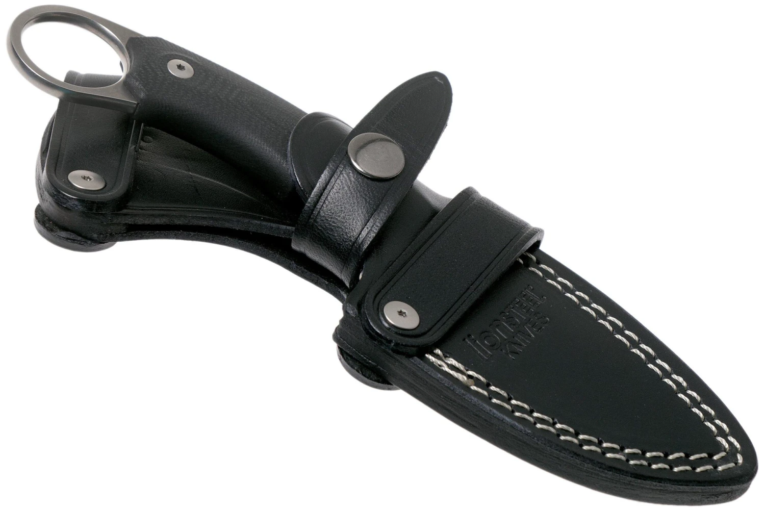 LionSteel H1 Skinner GBK Black G10 Cuchillo Fijo, Tommaso Rumici Design 6 LionSteel H1 Skinner GBK Black G10 Cuchillo Fijo, Tommaso Rumici Design - Imagen 6