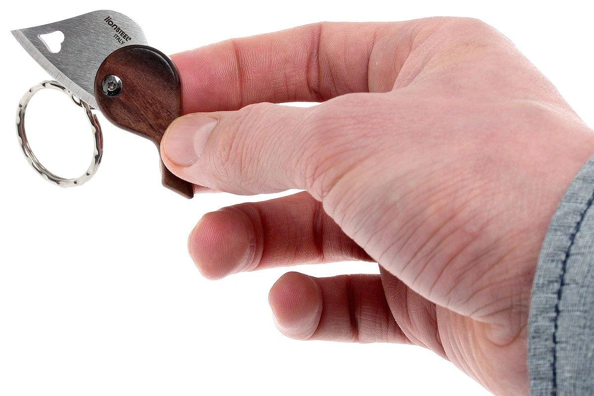 LionSteel LionBeat Navaja Llavero De Madera De Bálsamo 4 LionSteel LionBeat Navaja Llavero De Madera De Bálsamo - Imagen 4