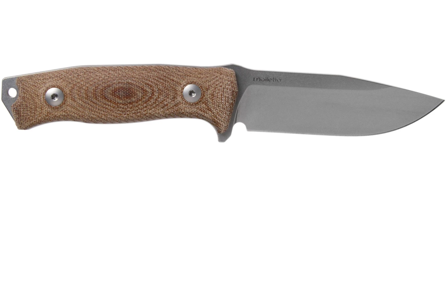 LionSteel M5 CPM 3V, Natural Canvas Micarta, Knivesandtools Exclusive Cuchillo De Supervivencia 2 LionSteel M5 CPM 3V, Natural Canvas Micarta, Knivesandtools Exclusive Cuchillo De Supervivencia - Imagen 2