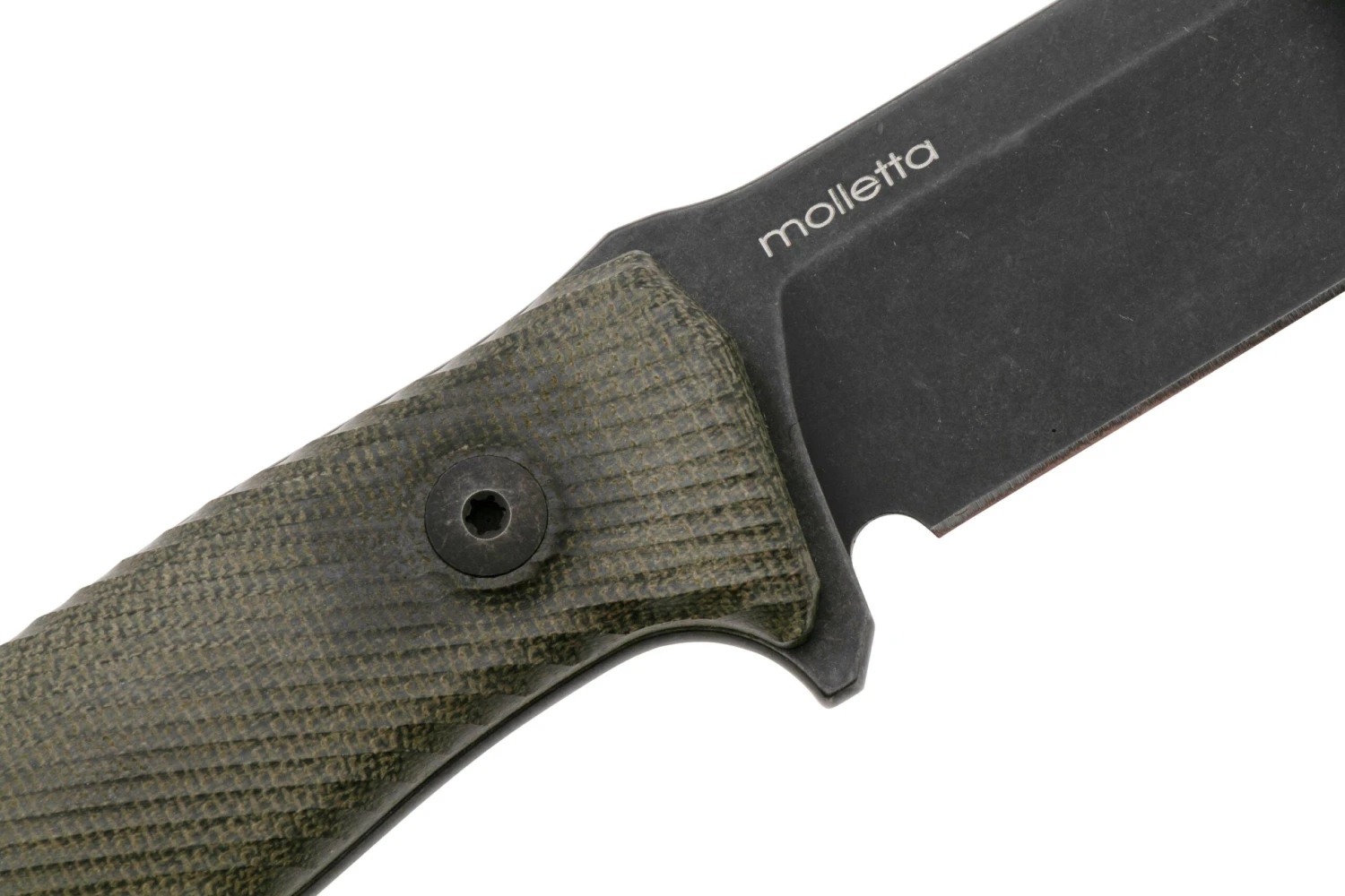 LionSteel M5B Sleipner Black, Green Canvas Micarta Cuchillo De Supervivencia 5 LionSteel M5B Sleipner Black, Green Canvas Micarta Cuchillo De Supervivencia - Imagen 5