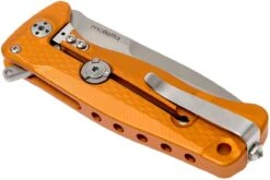 LionSteel SR22A-OS Orange Aluminio, Satin Blade 11 LionSteel SR22A-OS Orange Aluminio, Satin Blade -Tienda De Cuchillos LI SR22A OS 04 lionsteel li sr22a os 04