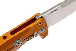 LionSteel SR22A-OS Orange Aluminio, Satin Blade 13 LionSteel SR22A-OS Orange Aluminio, Satin Blade -Tienda De Cuchillos LI SR22A OS 06 lionsteel li sr22a os 06