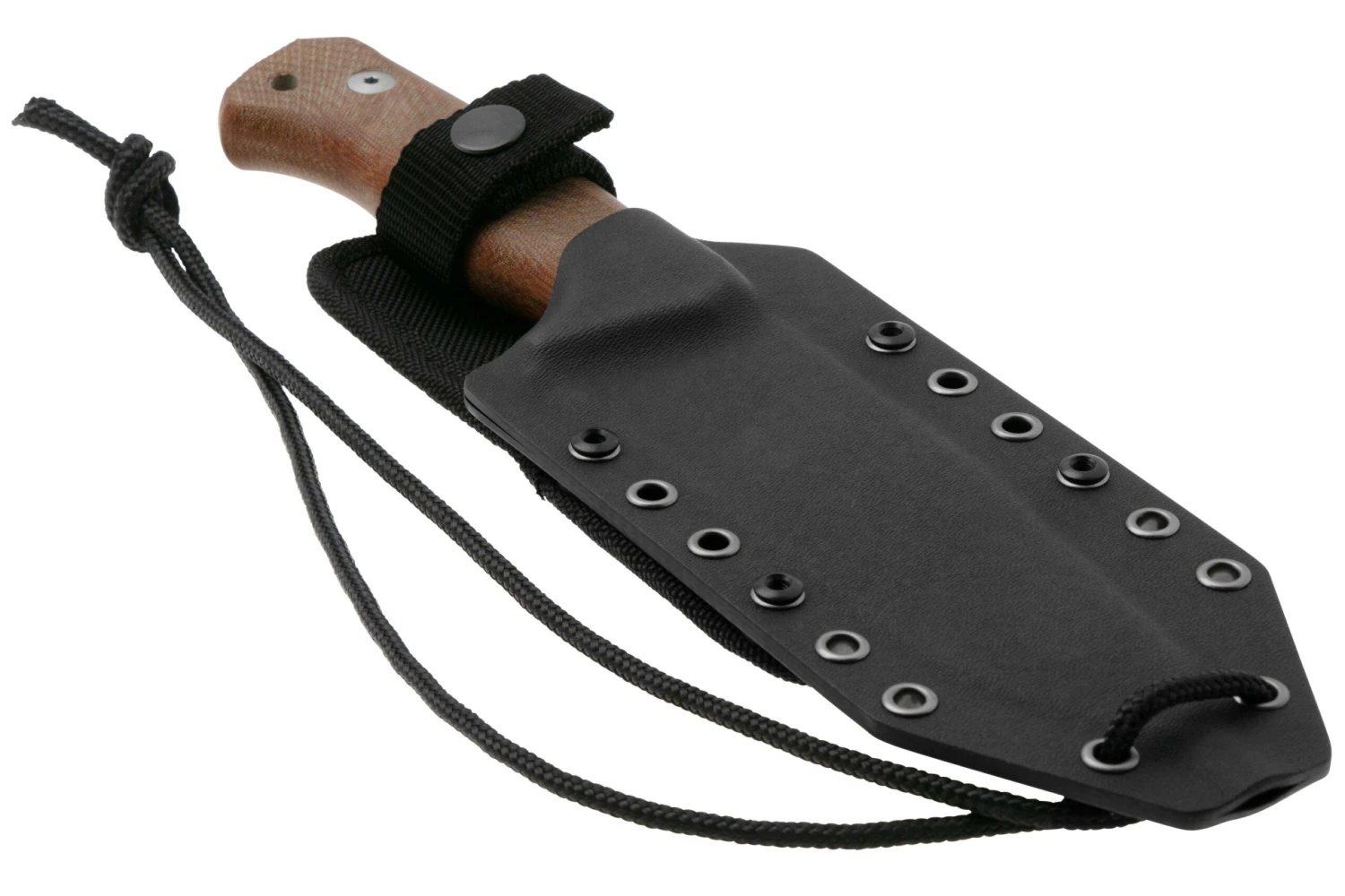 Lionsteel T6 Satin, Natural Canvas Micarta T6-CVN Cuchillo Fijo 6 Lionsteel T6 Satin, Natural Canvas Micarta T6-CVN Cuchillo Fijo - Imagen 6